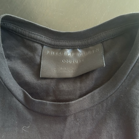 Philipp Plein black hot pink skull t shirt - Picture 2 of 5